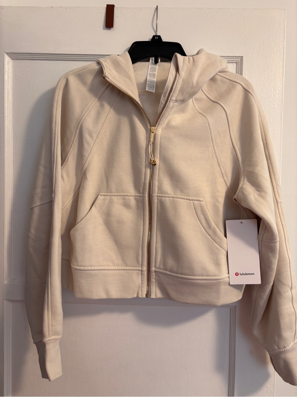 lululemon athletica Cream Full-Zip Scuba Hoodie - Picture 3 of 3